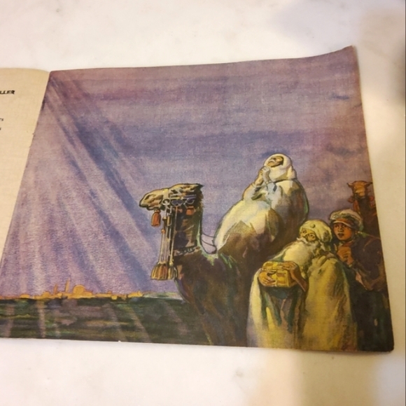 1934 Christmas Booklet The Star Of Bethlehem Book Vintage - Picture 9 of 16